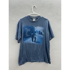 TSI Sportswear Mens T-Shirt Size Unknown Blue Fathers Day Short Sleeve